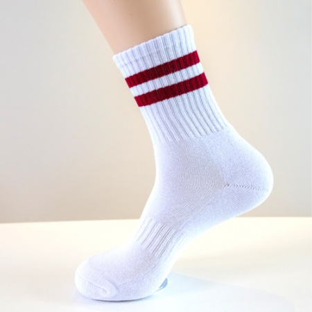 jw 이중쿠션 화이트 스포츠 장목 양말  // 국산 남성용 #2