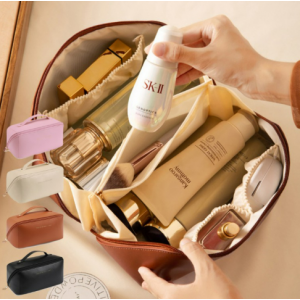 다용도 심플 화장품 파우치 여행 대용량