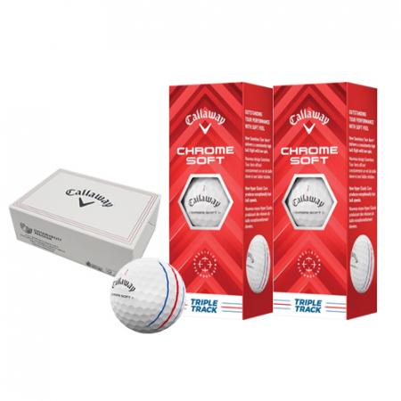 캘러웨이 크롬소프트 트리플트랙 화이트 6구 #2