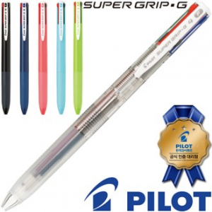 파이롯트 슈퍼그립G 4색 볼펜 0.7 (파이롯트 공식인증 대리점)