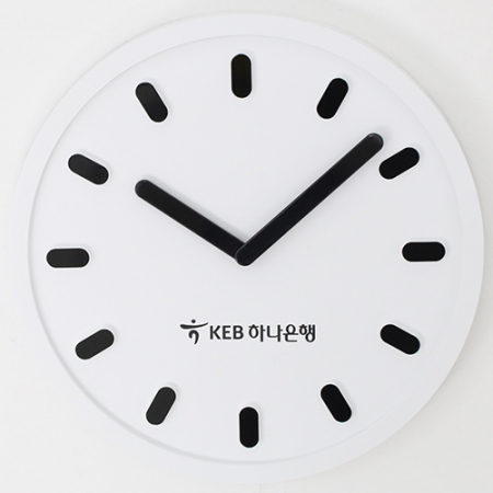 큐티 인덱스 무소음 벽시계 1001 #2