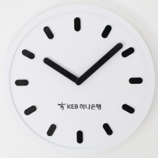 큐티 인덱스 무소음 벽시계 1001