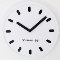 큐티 인덱스 무소음 벽시계 1001