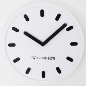 큐티 인덱스 무소음 벽시계 1001