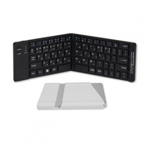 폴더형 접이식 블루투스 키보드 3채널+ 거치대