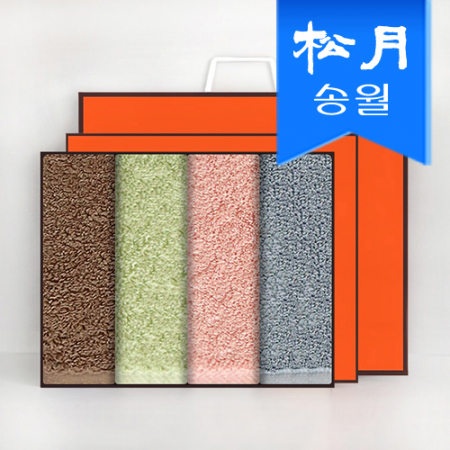 [송월타올] 호텔수건 160g 40수 4p 선물세트(쇼핑백) 기념수건 답례품 #2