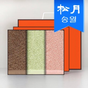 [송월타올] 호텔수건 160g 40수 3p 선물세트(쇼핑백) 기념수건 답례품