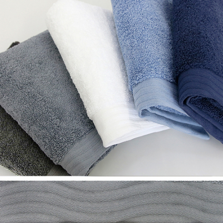 [송월타올] 호텔수건 라운드 190g 코마 40수 4p 선물세트(쇼핑백) 기념수건 답례품 #3