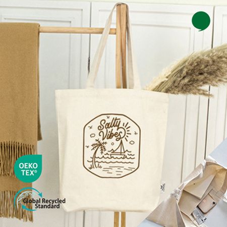 오코텍스 GRS인증 포켓에코백 36X37X10cm #2