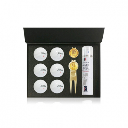 골프용품 기프트세트 클립볼마커 소형금지 잔디보수기 금지 사바리케이스 골프공(별도) 썬스프레이S0002 #2