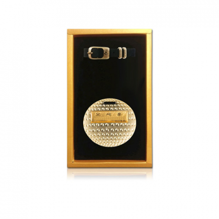 골프용품 기프트세트 골프공형 네임텍 골드 펄케이스P0011 #3