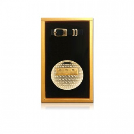 골프용품 기프트세트 골프공형 네임텍 골드 펄케이스P0011 #2