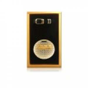 골프용품 기프트세트 골프공형 네임텍 골드 펄케이스P0011