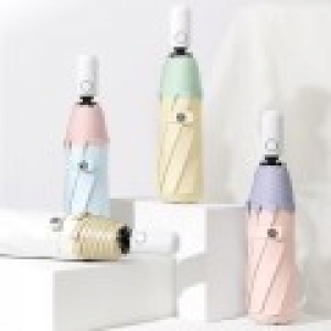 U033 파스텔 자동 3단우산