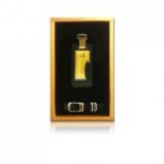 골프용품 기프트세트 가죽 네임텍 직사각 중형 검정 펄케이스 P0003