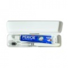 여행용미세모 칫솔 + 페리오 치약 (흰색케이스)