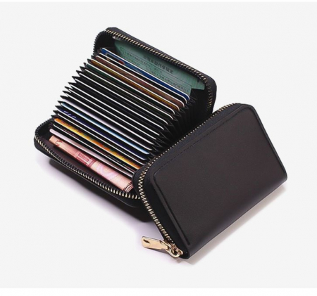 아코디언 여성 지갑 카드 & 명함 케이스  11 * 8 * 2cm, 11포켓 카드지갑 명함지갑 #3