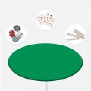 원형 당구다이천 테이블보 대형 150cm 국산 명절 게임 포커게임