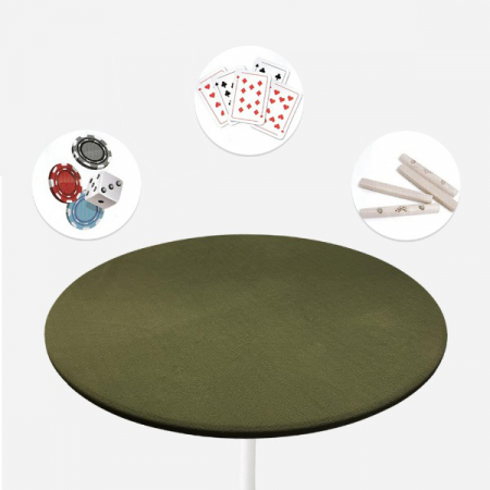 원형 모포 테이블보 일반 중형 120cm 국산 명절 게임 포커게임 #3