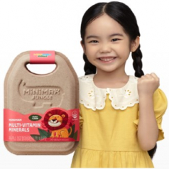 동아제약 미니막스 멀티비타민 미네랄60구미 복숭아맛