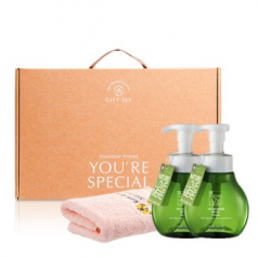 라라 네이처 러브메레 핸드워시 280ml 2P+ 호텔타올 (150/170g) 1P 선물세트