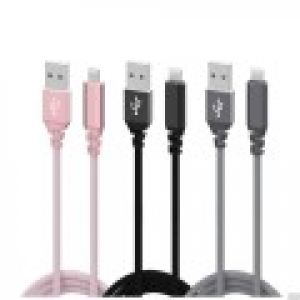 MFI 라이트닝 메탈릭 케이블, USB-8핀 고속충전 아이폰 케이블, 애플 공식 인증