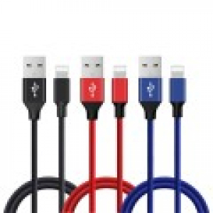 니트로 패브릭 고속 충전 케이블 2m 8핀