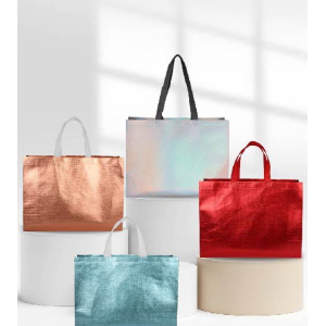 홀로그램 부직포 쇼핑백 400*300*110mm