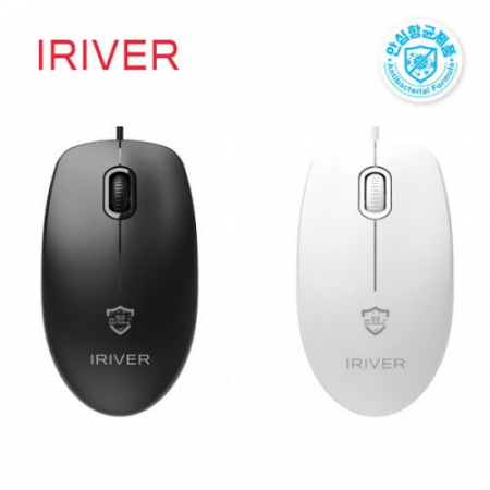 KC049 아트텍 IM 유선 항균 마우스 블랙 / 화이트 #3