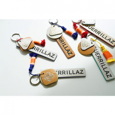 KC229 에코새활용 전통 장신구 키링 3겹 #3