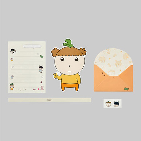 마루는강쥐 모양편지지 세트 #4