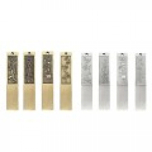 한국전통문양 사군자 USB2.0 8G 은실버 골드