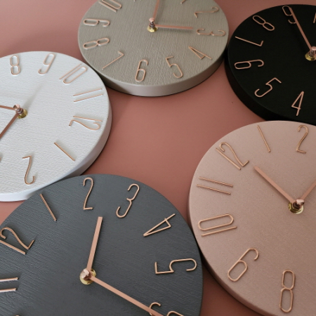 모던 심플 벽시계 소형 #5