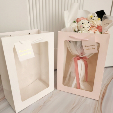 투명창 종이 가방 #5