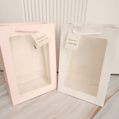 투명창 종이 가방 #3