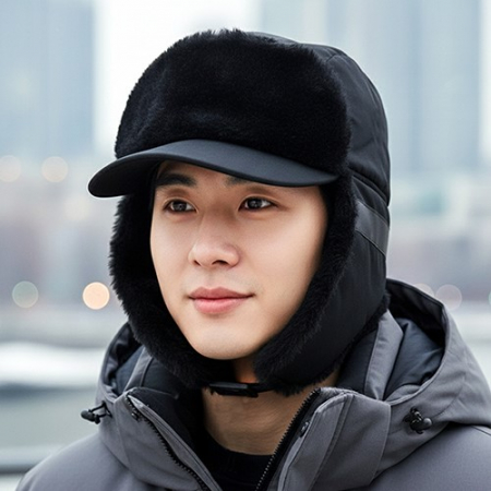 NSCAP NS-1118 반사띠 방한챙모자 #5