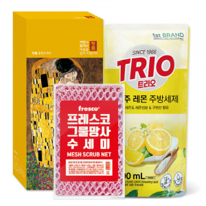 트리오 제주레몬 주방세트3호(2종)
