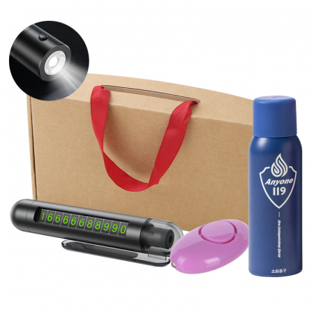 애니원소화기390g+4in1비상탈출키트+호신기 세트 #3