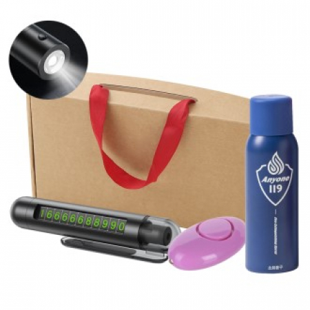 애니원소화기390g+4in1비상탈출키트+호신기 세트 #2