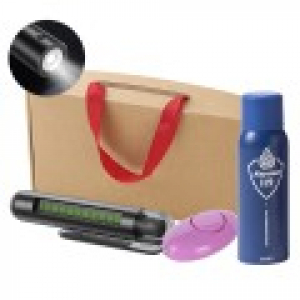 애니원소화기390g+4in1비상탈출키트+호신기 세트