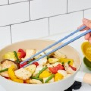 실리팟 실리콘 튀김 젓가락