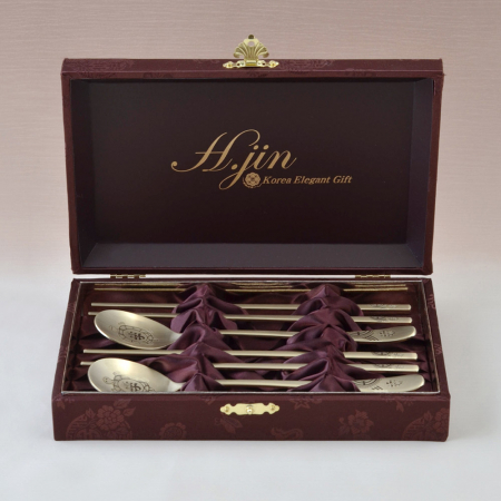 H.jin현진 장수거북 효 티타늄수저세트 #4
