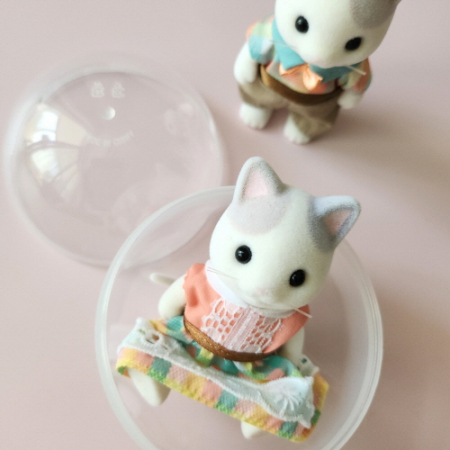 투명 뽑기 캡슐 80mm #5