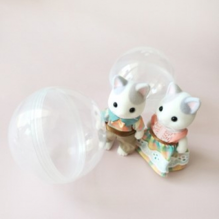 투명 뽑기 캡슐 80mm #2