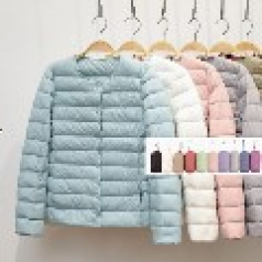 따숩 오리털 패딩 경량패딩 숏패딩 파우치 포함