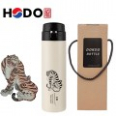한국전통 민화 호랑이텀블러 독도보틀 원터치 470ml 호작도 호랑이 기념품