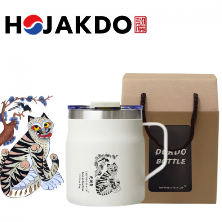 한국전통 호작도 파우더 머그 독도보틀 380ml #3