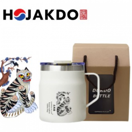 한국전통 호작도 파우더 머그 독도보틀 380ml #2