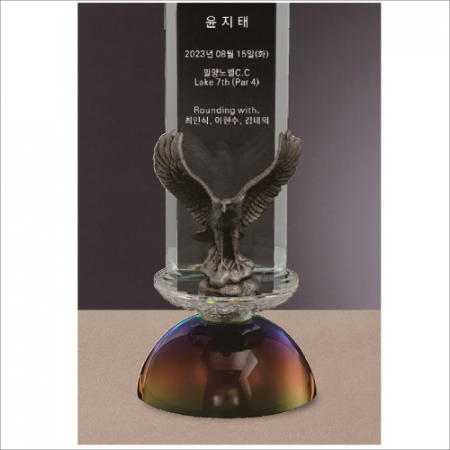 골프 크리스탈 트로피1 #5