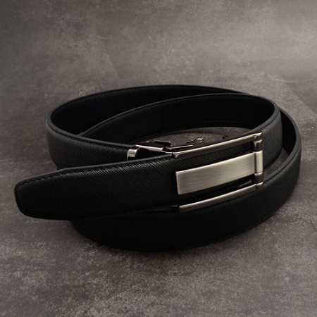 남자 가죽벨트 자동벨트 버클 심플엣지 #5